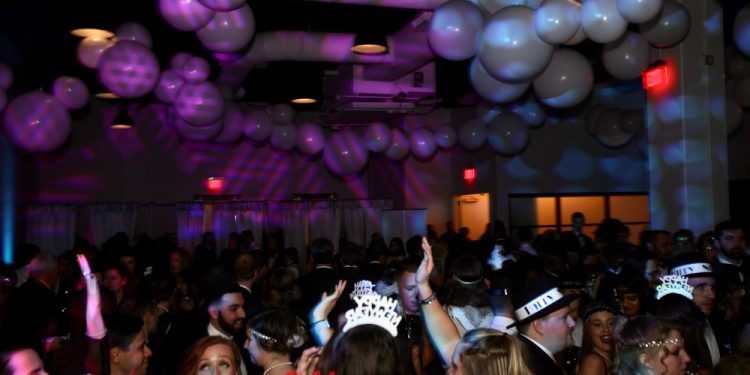 Capital Gatsby New Year's Eve Gala DC 2020 Photo of Crowd at The Showroom